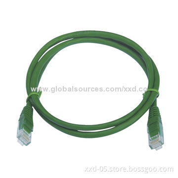 Cat6 Patch Cable for Computer and Network, HDPE Insulation, PVC JacketNew